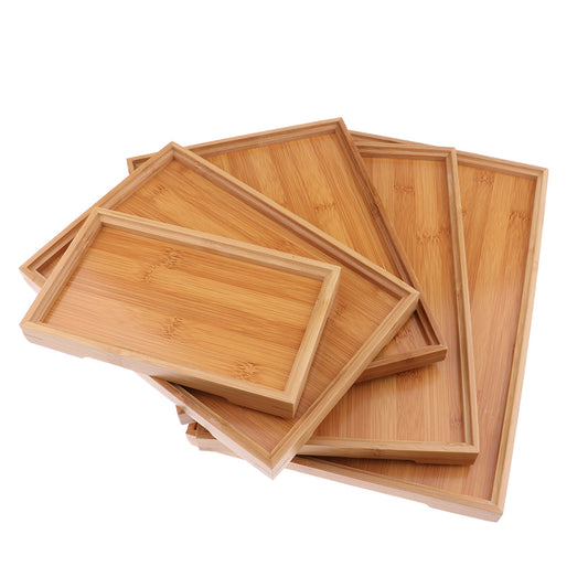 Bamboo Wooden Serving Trays