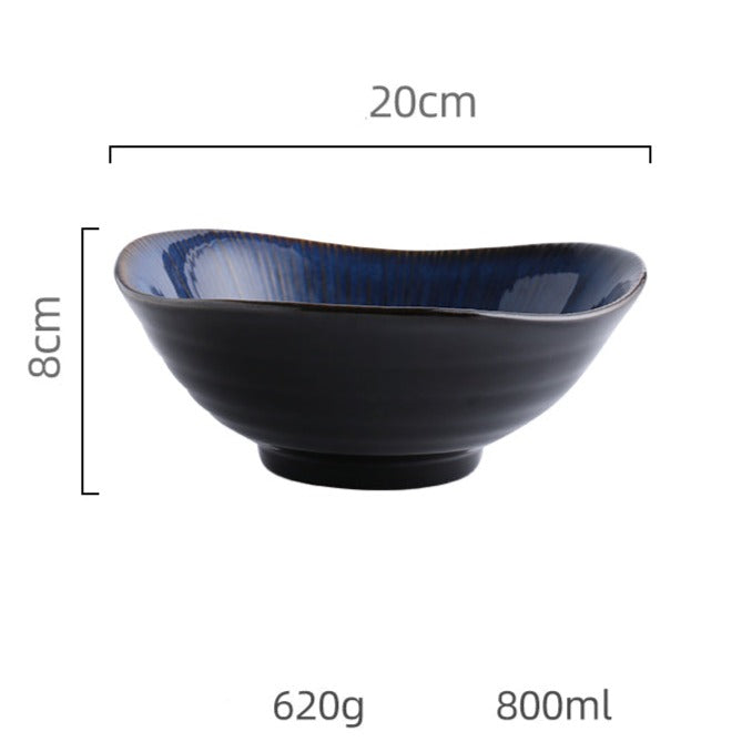 Blue Ceramic Patterned Tableware